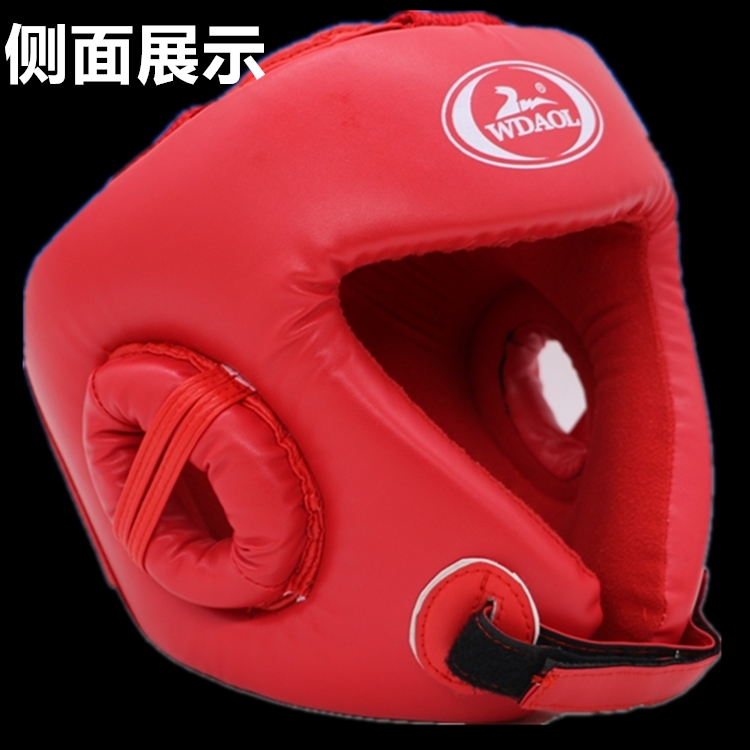 Budo Dragon Boxing Helmet Martial Arts Muay Thai Head Guard Fighting Against Thickened Sanda Protector Taekwondo Sport