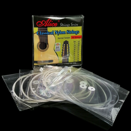 Jiujiu Music Подличная Alice Ac1032C Ten String Classical Guitar String Classical Nylon String 10 Set Set