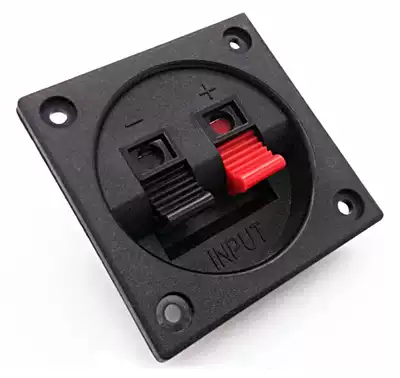 Two speaker clamps, speaker junction boxes, two audio plastic junction boxes, wiring clamps, large discounts