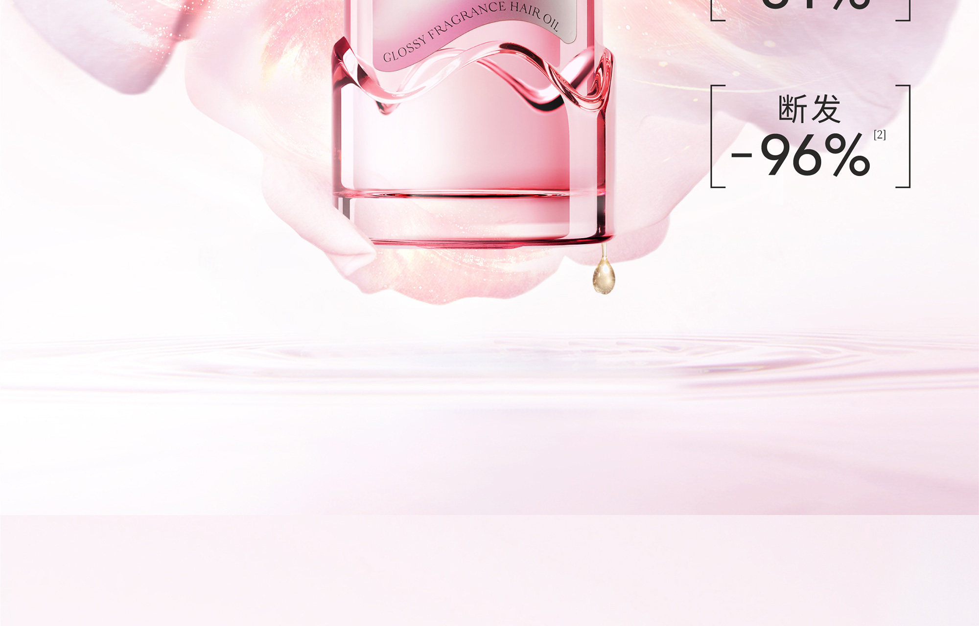 【中国直邮】 半亩花田 玫瑰护发精油 卷发柔顺滑干枯毛躁修护持久留香 50ml