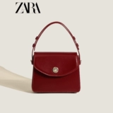 ZARA Красная портативная сумка через плечо для невесты, сумка на одно плечо