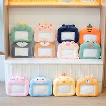 Winter playing with mobile phone game Visible plush cute warm hand Treasure Divine Instrumental Cover of the Handmaids Pillow Meddling Cartoon