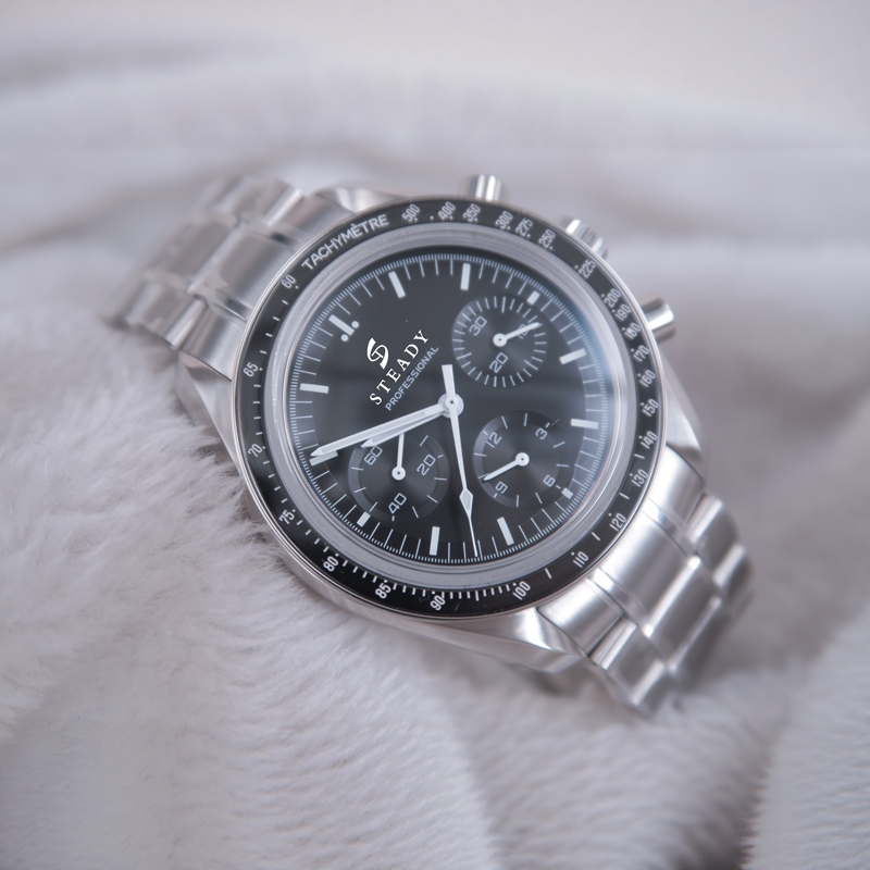  Steady Om Speedmaster Watch 1111.30.42 Classic Manual Mechanical All-Steel Men's Watch 78