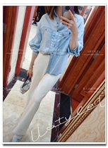 Ultra 100 lap comfort slim fit tight waist casual broadlegged pants black white