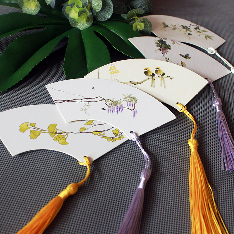 Classical paper bookmarks with Su Message Card Student Gift Card Name Bookmarks Pick up