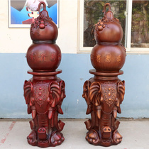 Elephant gourd Pixiu lucky Feng shui decoration company living room home entrance decoration craft gift town house opened
