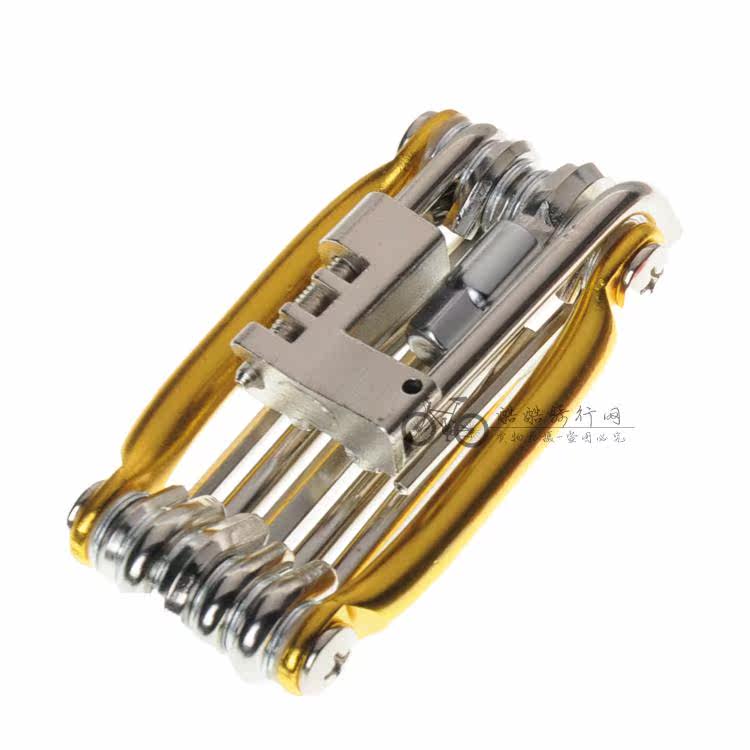 Многофункциональные плоскогубцы 包邮死飞山地自行车多功能修车彩色组合工具t25骑行带截连器套装