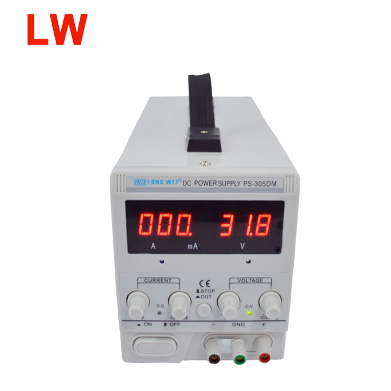 Longwei PS-305DM 302DM 303DM DC regulated power supply with mA digital display constant current 30V 5A