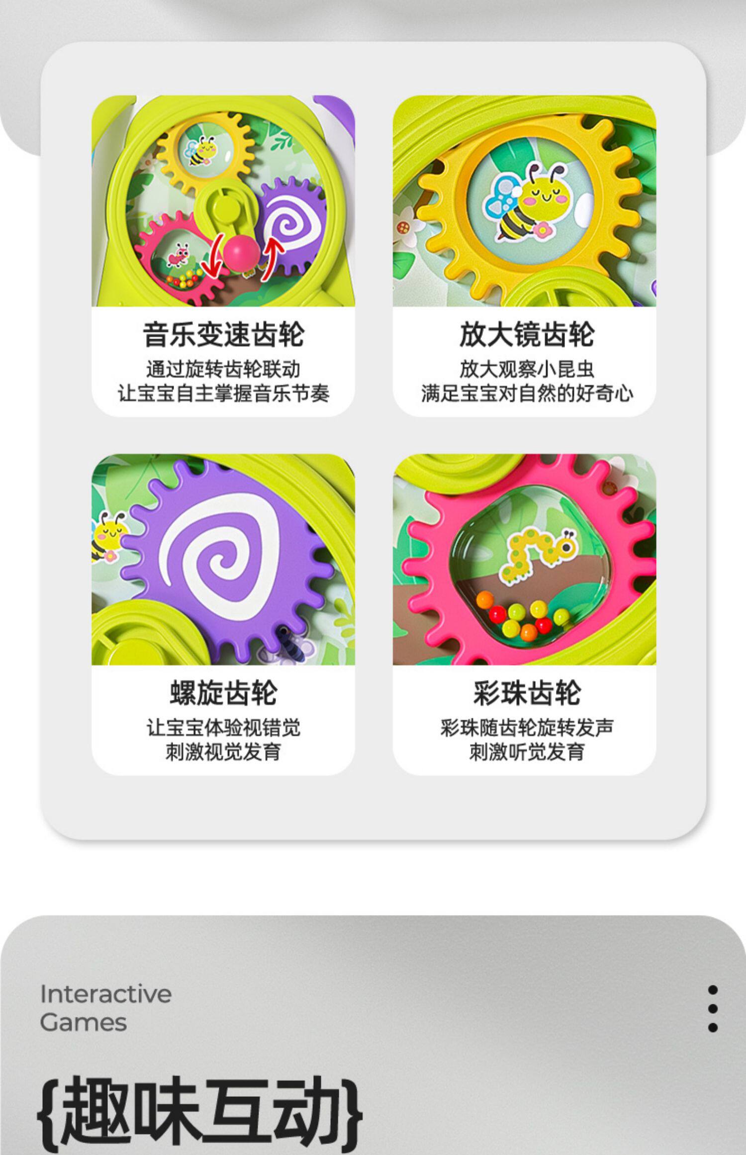 Детские обучающие компьютеры, электронные плакаты 汇乐六面体婴儿玩具手拍鼓0-1岁多功能早教百宝箱拍拍鼓周岁礼物 HOT