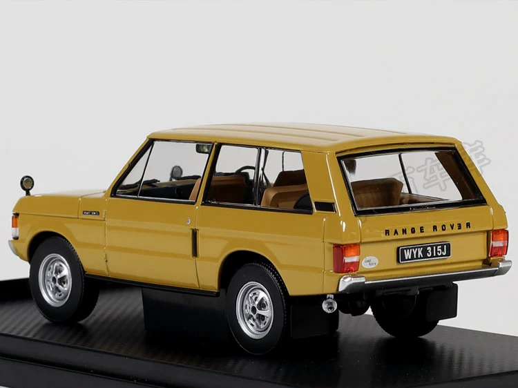 Mô hình hợp lý gần như thực tế Mô phỏng mô hình ô tô hợp kim 1:43 1970 Land Rover Range Rover thế hệ đầu tiên - Chế độ tĩnh