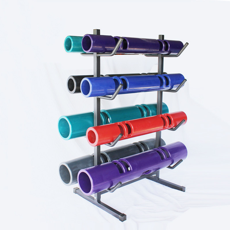 Multifunctional training rubber barrel fitness TPR exercise barrel weight-bearing fitness barrel energy tube core strength