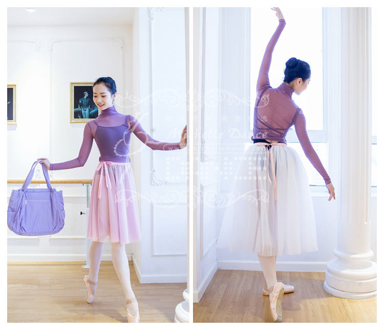 Túi khiêu vũ chuyên nghiệp MichelleDance One Shoulder Super Beauty của Chacott - Khiêu vũ / Thể dục nhịp điệu / Thể dục dụng cụ giày múa ba lê