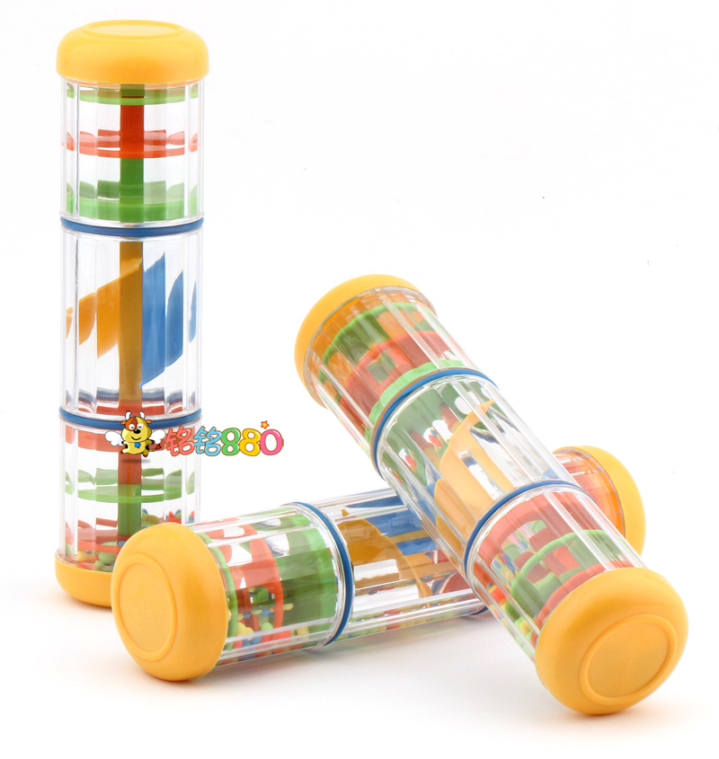 Orff Nhạc cụ cho trẻ em Đôi ống mưa Mẫu giáo Cầu vồng Cầu vồng Đồng hồ cát Trẻ sơ sinh Nhạc cụ Nhạc cụ Đồ chơi đàn organ đồ chơi cho bé