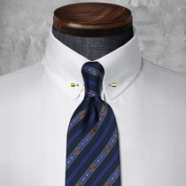 (Swap Season Processing) Floating Palace Phantom Male Retro Tie Mens Fashion Business Casual Fashion Real Silk Gift Box