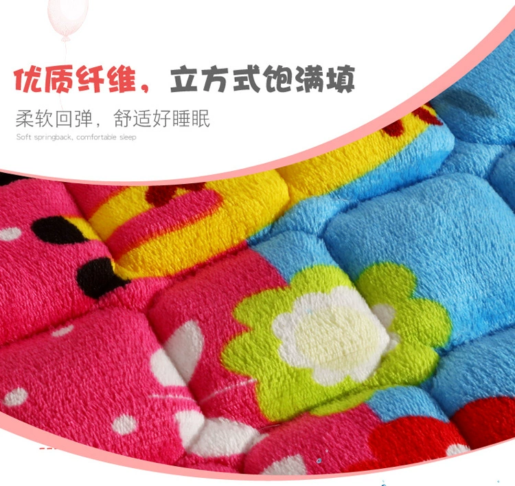 [Tùy chỉnh] flannel nệm nệm bé mẫu giáo trẻ em NAP gấp nệm nước nệm tùy chỉnh - Nệm
