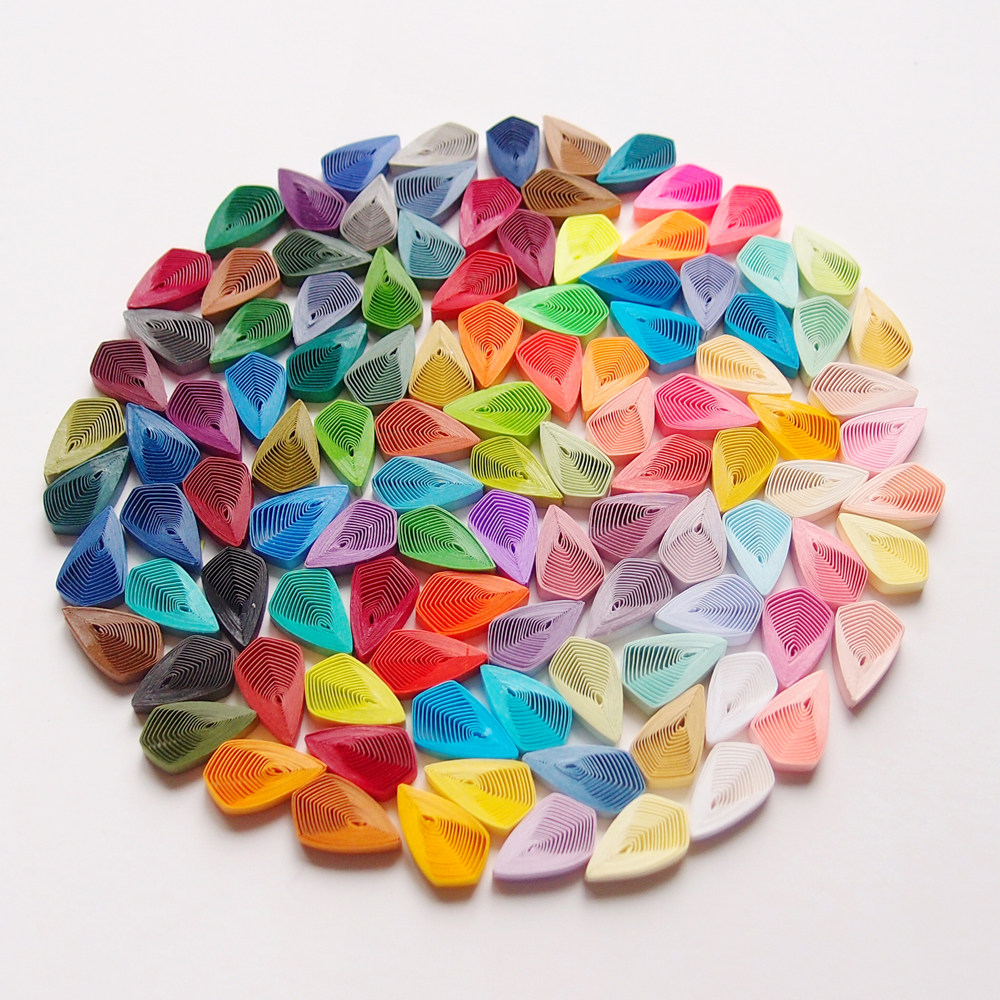 108-color Japanese thousand-color paper Dandy paper roll paper TANT 39cm monochrome roll toilet paper 50 straight strips