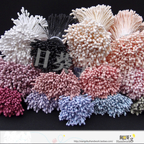 High quality matte plaster flower core water drop match head pointed head handmade floral art paper flower heart DIY material