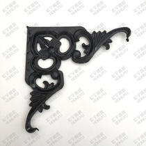 Cross stitch flower corner frame Spray paint plastic corner flower photo frame Black corner flower 100 prices