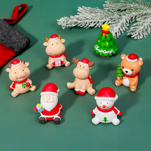 Рождественское настольное украшение для ногтей для офиса, креативный милый аксессуар, подарок на день рождения