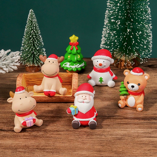 Рождественское настольное украшение для ногтей для офиса, креативный милый аксессуар, подарок на день рождения
