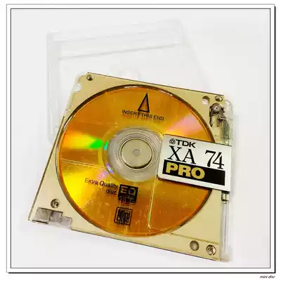 TDK East Electric XA Pro MD disc high-end blank disc burned disc high-quality disc high-fidelity HIFI