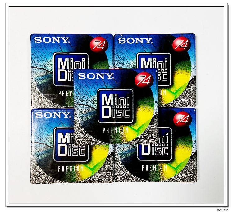 Sony Sony MD disc pamium family old disc collection grade blank disc can record md music disc hifi