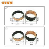 Suitable for SHOWA KYB WP FRONT SHOCK ABSORBING SLIP COVER SELF-MOISTURIZING BEARING MAINTENANCE BUSH COPPER SLEEVE CRFKXF YZF KTM
