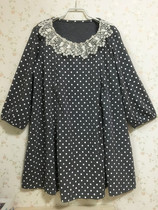 Original Single Foreign Trade Day Single Out of Breastfeeding Clothing Breastfeeding pregnant women who go out to serve lactation round points 7 Sleeves Blouse