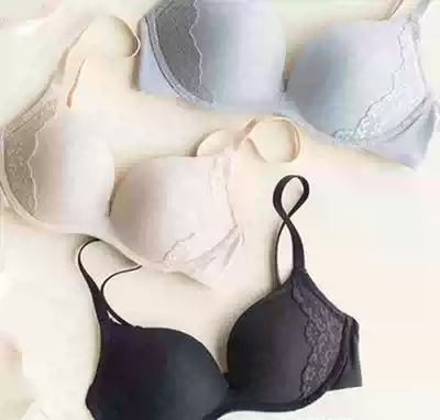 Broken size special sexy lace underwear women gathered without steel ring thin small chest comfortable non-trace upper bra