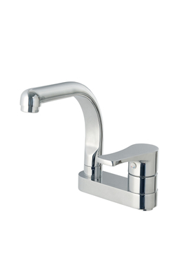 Original dress Emeke MG157 full copper water cage head double bore single basin hot and cold tap