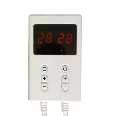 Electric heating film Silent thermostat heating plate thermostat electric heating Kang double temperature double cut digital display silent thermostat