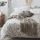 Mỹ thôn mục vụ Bắc Âu bông denim sang trọng hoa hoa bông 1m m 5 8/1 giường - Bộ đồ giường bốn mảnh