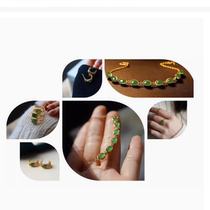 (Master Zhang Haute Couture) Hotan Jasper Four-piece Set