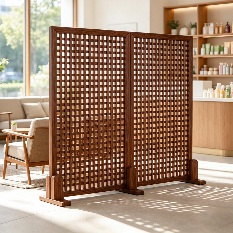 Anticorrosive Wood Fence for Outdoor Courtyard Privacy, Small Yard Partition, Indoor Screen, Balcony Shutter, and Guardrail Anticorrosive Wood Fence for Outdoor Courtyard Privacy, Small Yard Partition, Indoor Screen, Balcony Shutter, and Guardrail