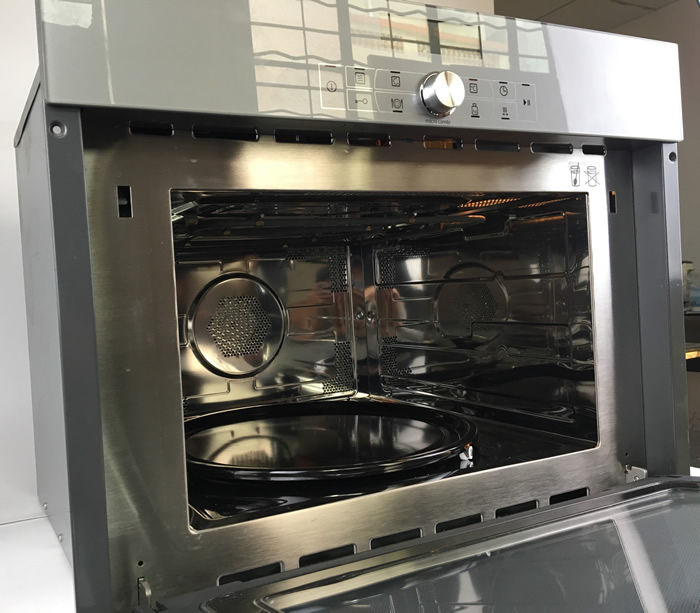 Lò vi sóng công suất lớn Balay với chức năng nướng ống trên và dưới nướng đôi với không khí nóng đối lưu lót thép không gỉ lò nướng sanaky 80l