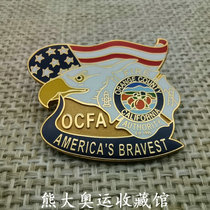 2002 Salt Lake City Winter Olympics badge US Marine Corps badge Marine Corps badge