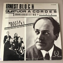 1-52 LP BLACK GLUE ERNEST BLOCH STRING QUARTET NO 1 M prints well removed