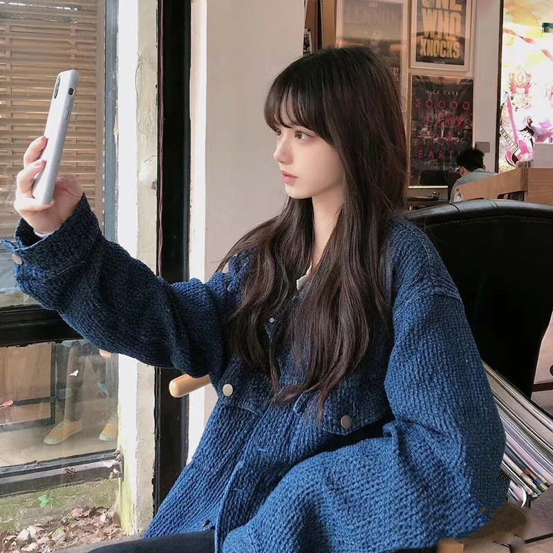 Wig woman long hair long curly hair net red large wave comics air Liuhai Temperament Nature Full Headgear Style