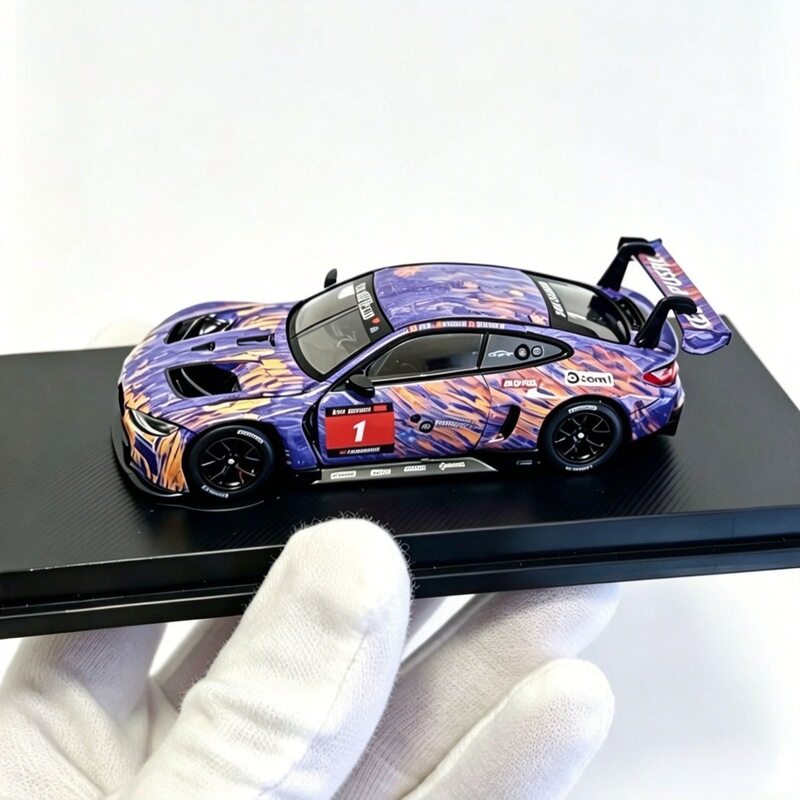 In Stock Neosky Model 1:64 Limited Edition M4 Gt3 Van Gogh Livery Collectible Alloy Car Model