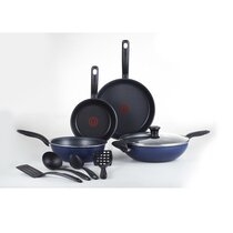 South Korea original imported Tefu Tefal fume-free wok frying pan soup pot double handle soup pot set