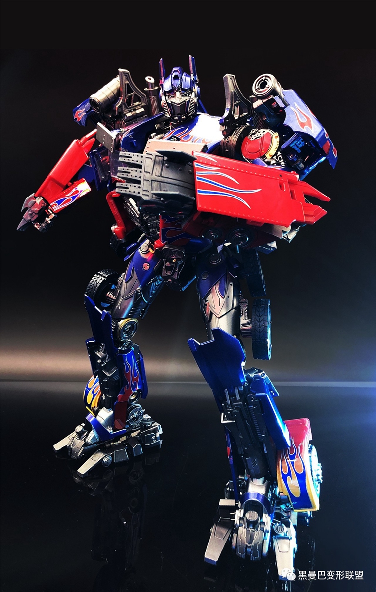 Đen Mamba phiên bản cơ bụng LS03F Optimus OP cột Đồ chơi biến dạng King Kong Autobot mô hình Dầu nhẹ thực sự cột hương - Gundam / Mech Model / Robot / Transformers mô hình lắp ráp robot gundam