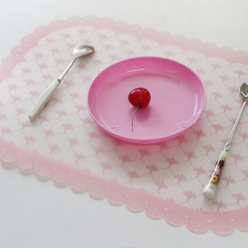 Korea Lovely Fresh Thermal Insulation Dining Cup Cushion Anti-Burn Cup Insulation Mat Simple Anti Slip Table Mat Creative Water Cup Mat