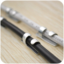 Japan metal transparent adjustment wire Paste type fixed entrained rubber network wire routing finishing wire winding device clip