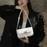 Кожаная сумка подмышку, сумка на одно плечо, коллекция 2023, из натуральной кожи