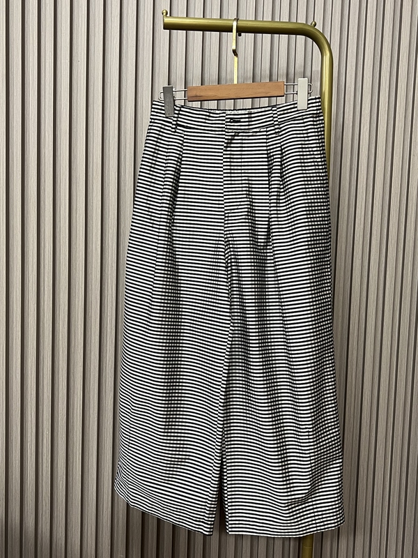 Plaid Straight Pants
