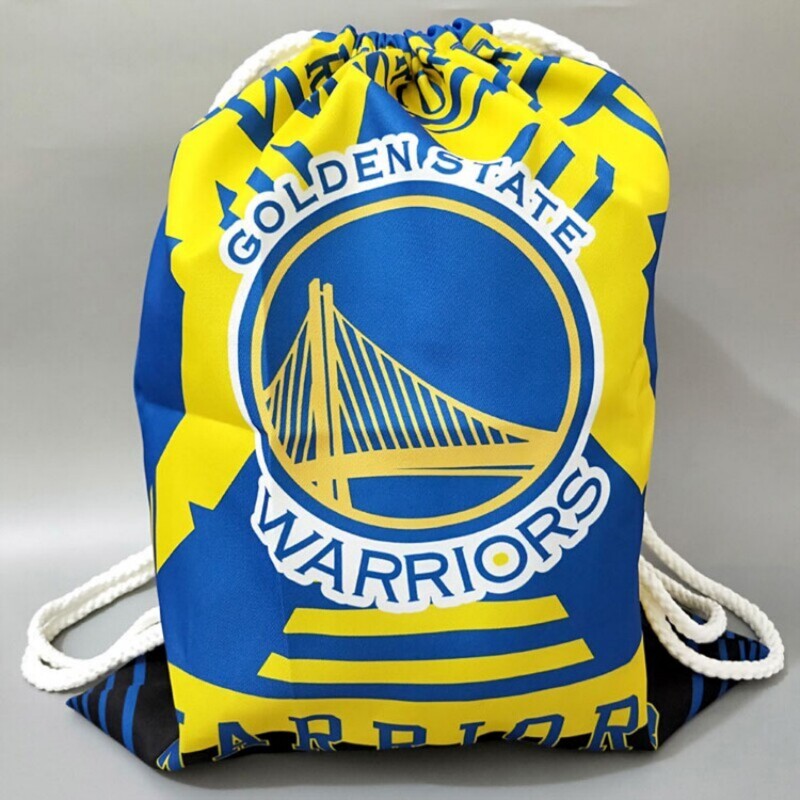 Warriors Basketball Shoe Bag Celtics Clippers Lakers Bucks Student Portable Basketball Training Drawstring Backpack