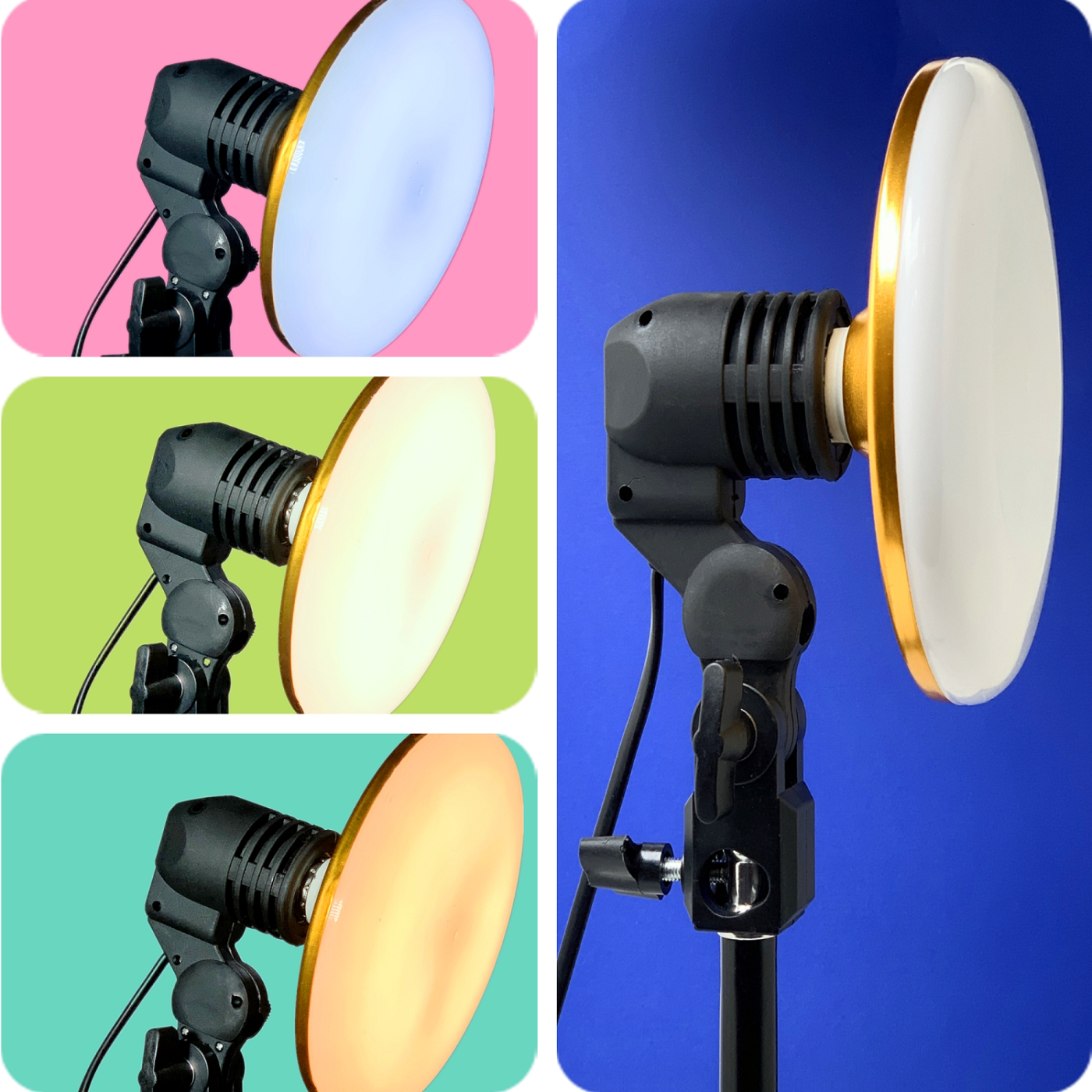 Food supplement light lamp tricolor temperature light-light artifact photography dedicated live room desktop indoor food shooting anchor