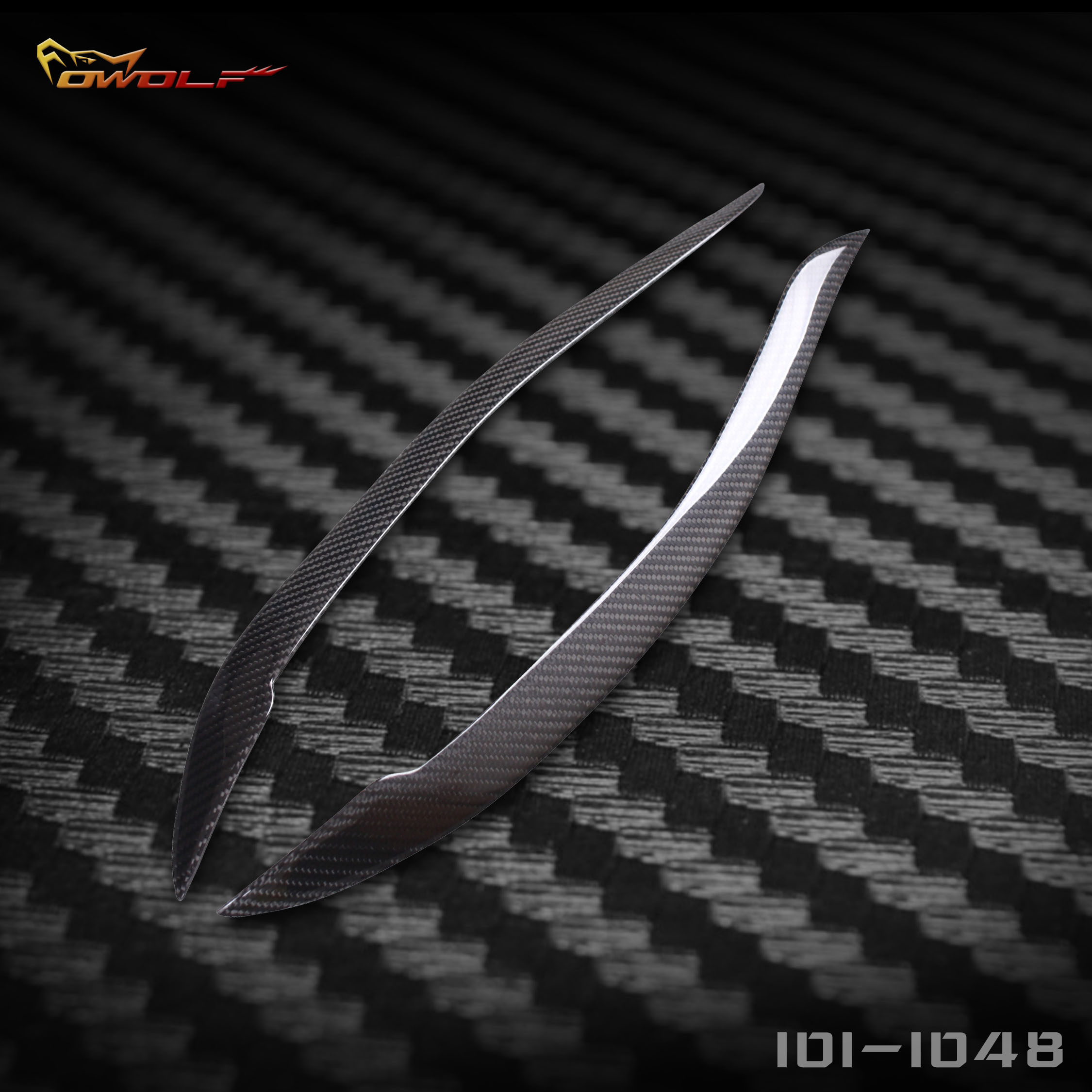 Suitable for Nissan S15 Carbon fiber light eyebrow S15 light eyebrow retrofit special pair of loading-Taobao