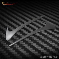 Subaru Impreza 9th generation resin lamp eyebrow FRP lamp eyebrow pair installed 9th generation lamp eyebrow headlight eyebrow