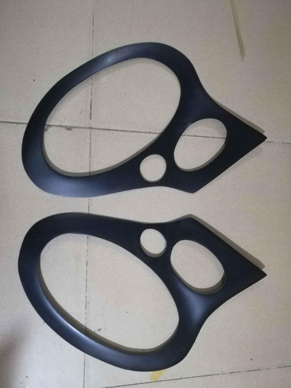 Porsche 911 996 Carbon Fiber Light Frame Lampshade Light Brow 996 Light Frame 996 Light Brow